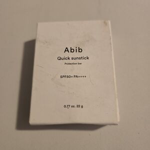 Abib Sunscreen Stick SPF 50+ PA++++ No Whitecast No Sticky 0.77oz / 22g